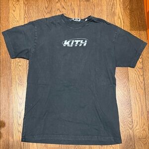 Kith Charcoal Logo Tee